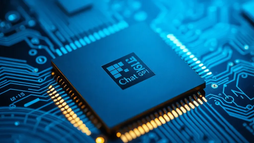 Detailed macro shot of a processor chip with digital code ov